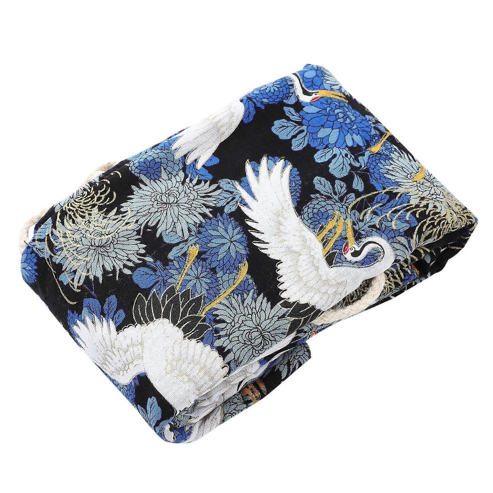 לשימוש חיצוני חליל אחסון נרתיק למוזיקאים מגן כותנה בד תיק כחול 1Pack