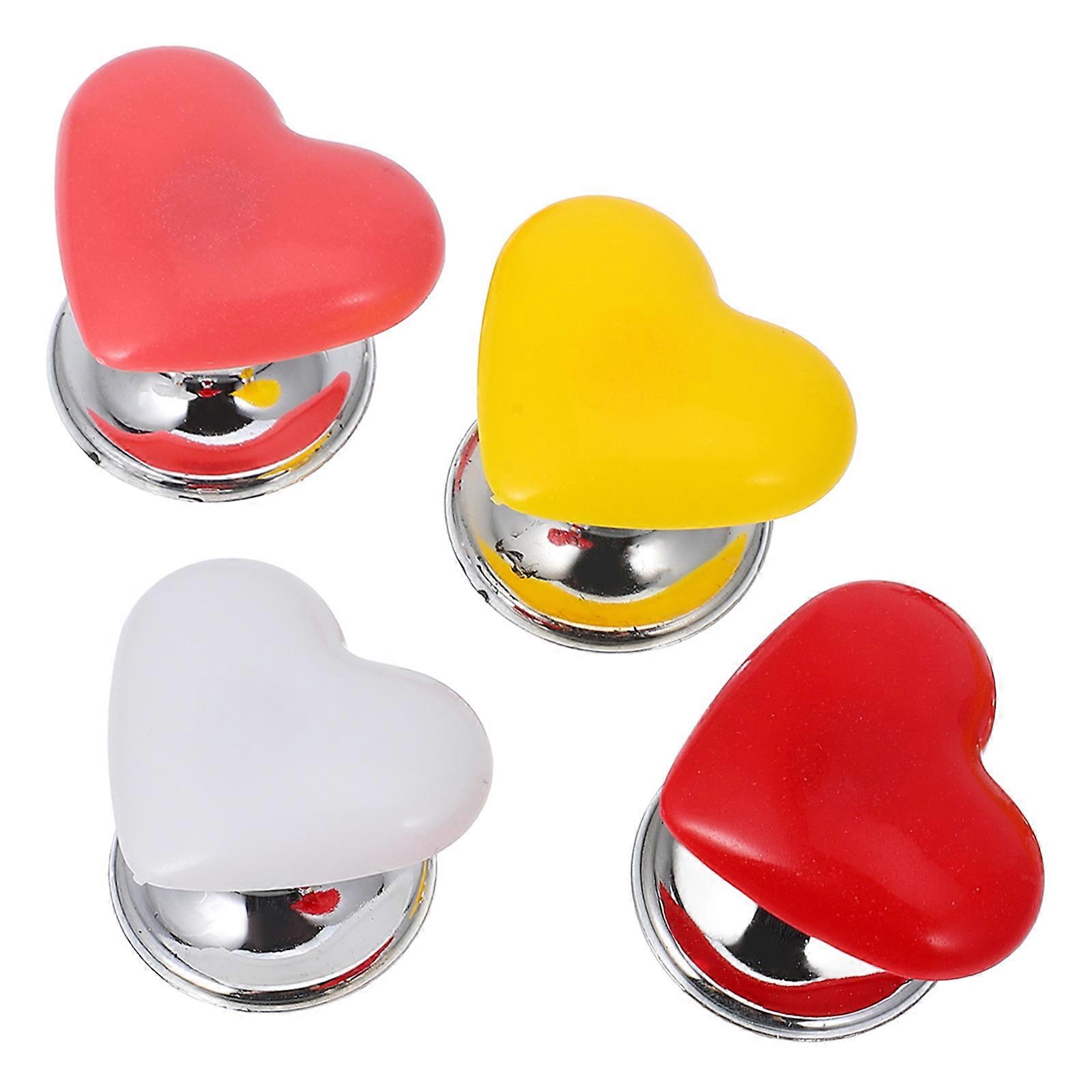 Heart Shaped Toilet Tank Button Replacement Easy to Install Assorted Color for Bathroom Decor 4