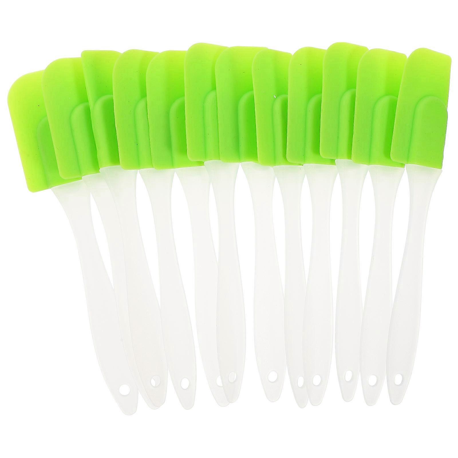 Professional Silicone Baking Spatulas Set For Home Bakers In Multi Color With Baking Assistance Efficient Performance 12Pcs