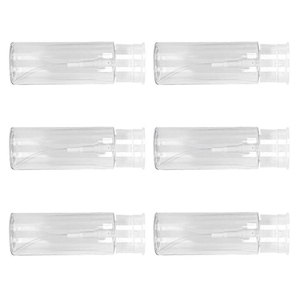 6pcs Empty Press Bottles for Makeup Remover – Durable Leak Proof Cosmetic Dispenser Set for Women, Travel & Outdoor Use