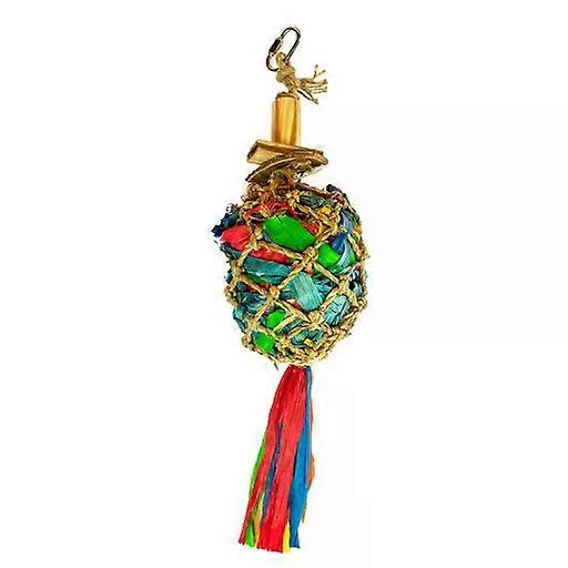 Duvo Plus Piñata with Corn Leaves, Seagrass and Coconut (Birds , Toys)