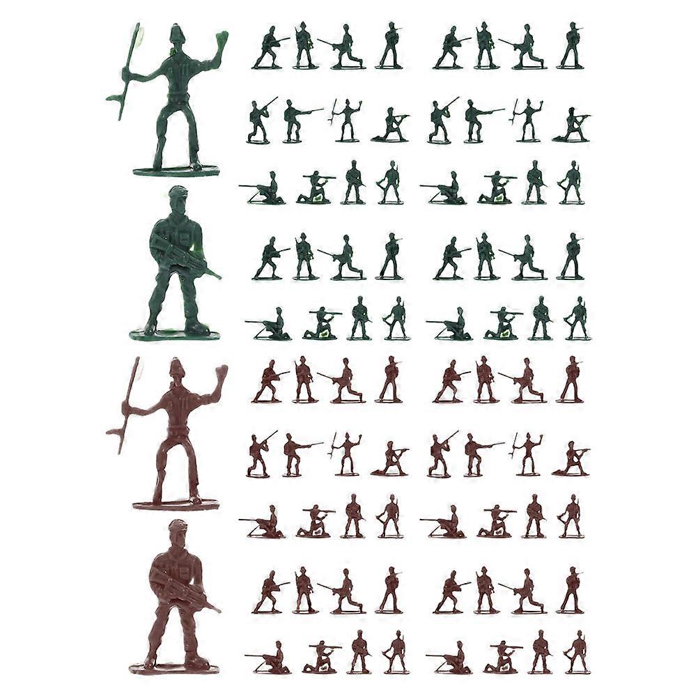Miniature Soldiers Army Men Action Figures for Boys – Sand Table Displays, Dioramas & Creative Projects