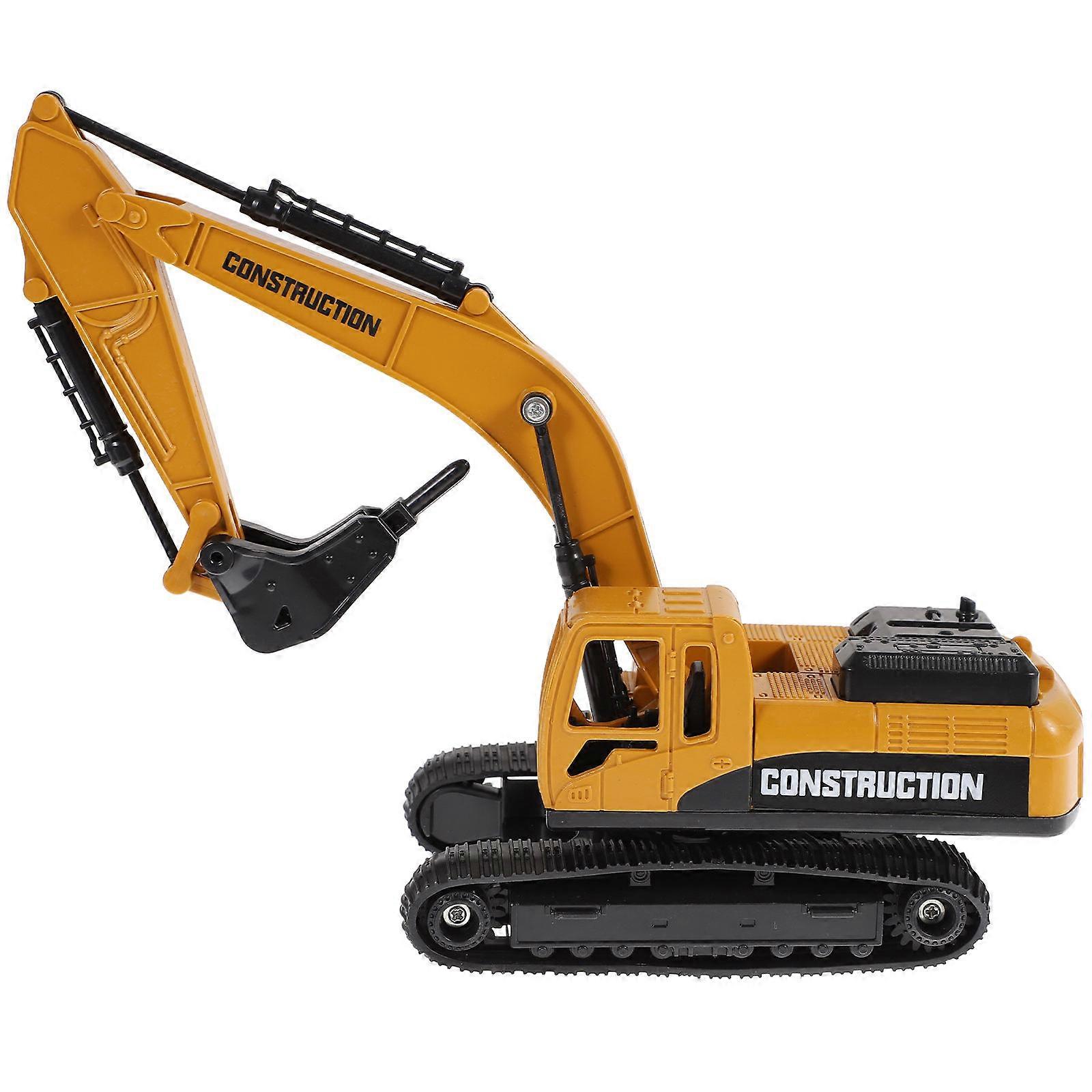 Plastic Inertia Excavator Model for Color Recognition and Creativity Development, Safe Educational Toy