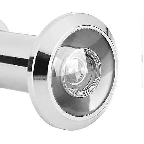 200-Degree Peephole Door Viewer for Home Security, Easy Installation for Wood Doors, Clear Vision with Bright Light