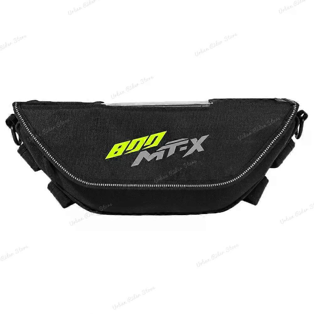 For CFMOTO 800MT-X 800mt-x Motorcycle Handlebar Travel Bag Motorcycle Waterproof And Dustproof Handlebar Storage Bag