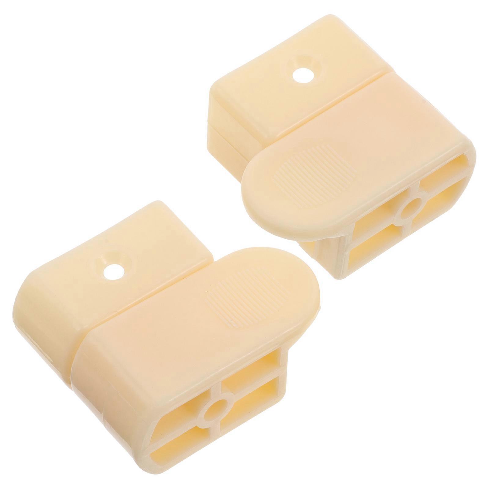 Plastic Rotating Lock Buckle for Gate Replacement Parts Cot Guard Bar Latches Playpen Accessories Secure Bed Guard Fix