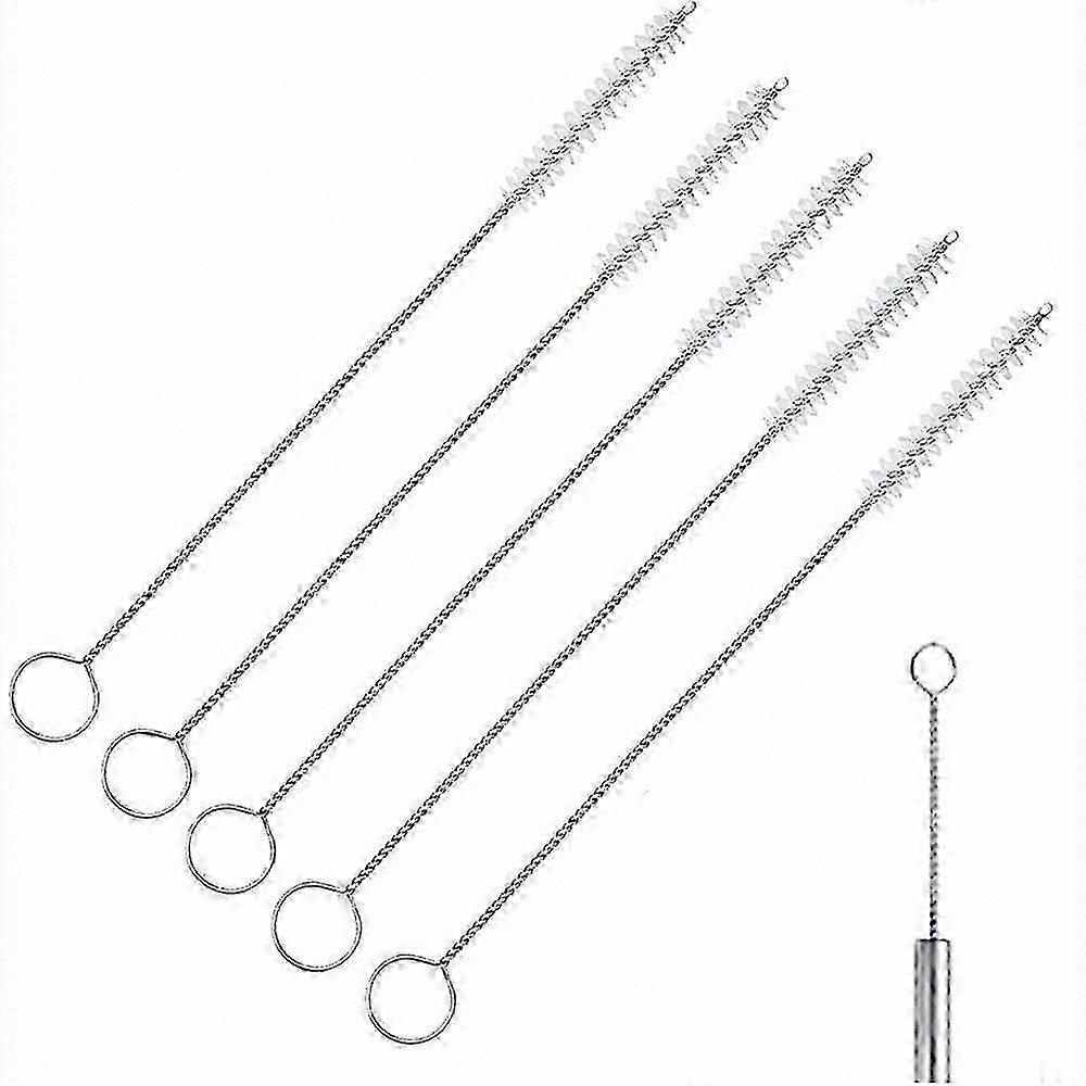 Long-lasting Flexible Straw Cleaners with Durable Material Brushes for Various Pipe Sizes