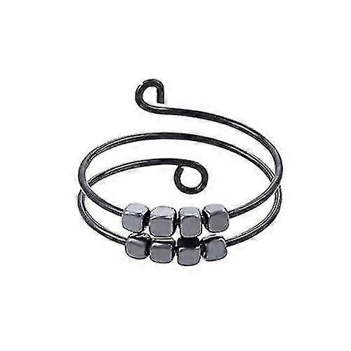 Adjustable Magnetic Hematite Detox Ring for Body and Lymphatic Drainage