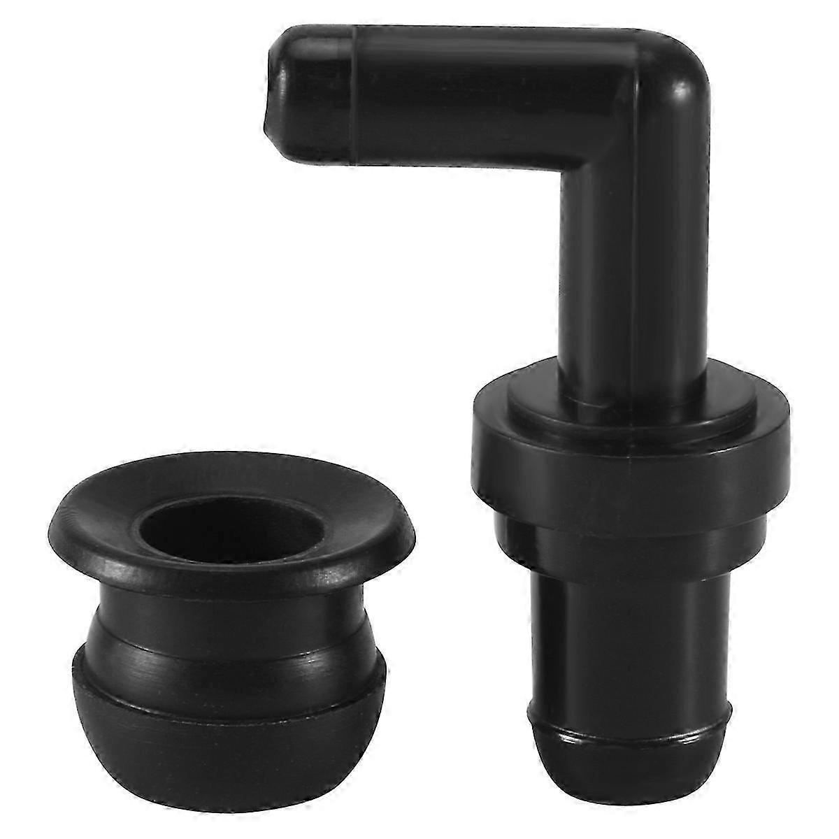 PCV Valve and Grommet Kit for 90 Degree Connection, with Part Numbers 17130-PM6-003 and 17139-PK1-000