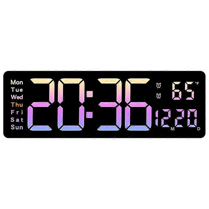 5526 LED Digital Display Wall Clock Countdown Alarm Clock