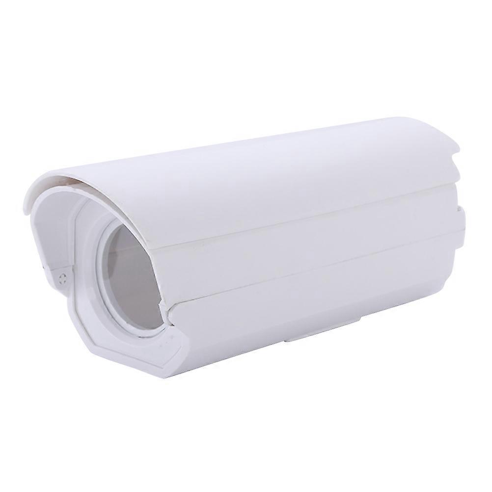Outdoor Use Security Camera Case Flip-Cover White Pp Material with Heat Dissipation Function 1Set