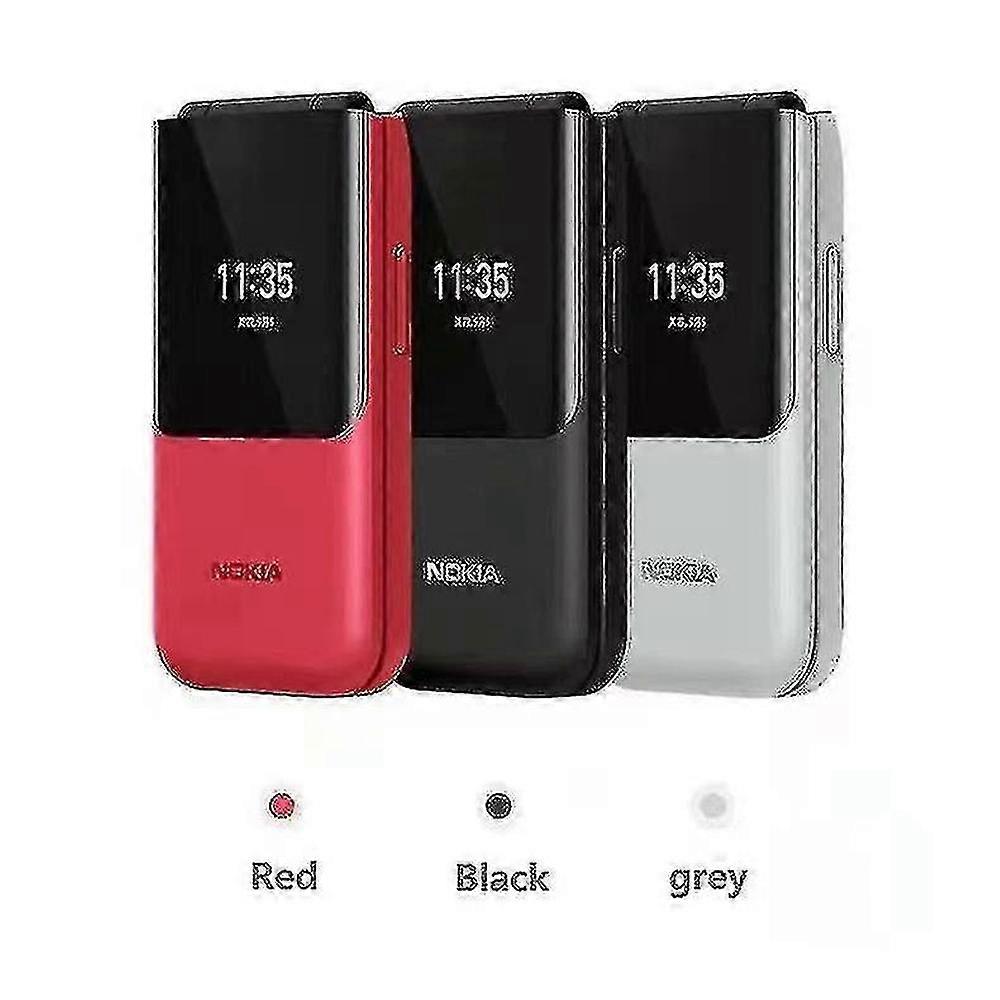 Nokia 2720 Flip Phone met Dual Screen en Dual SIM voor Senioren