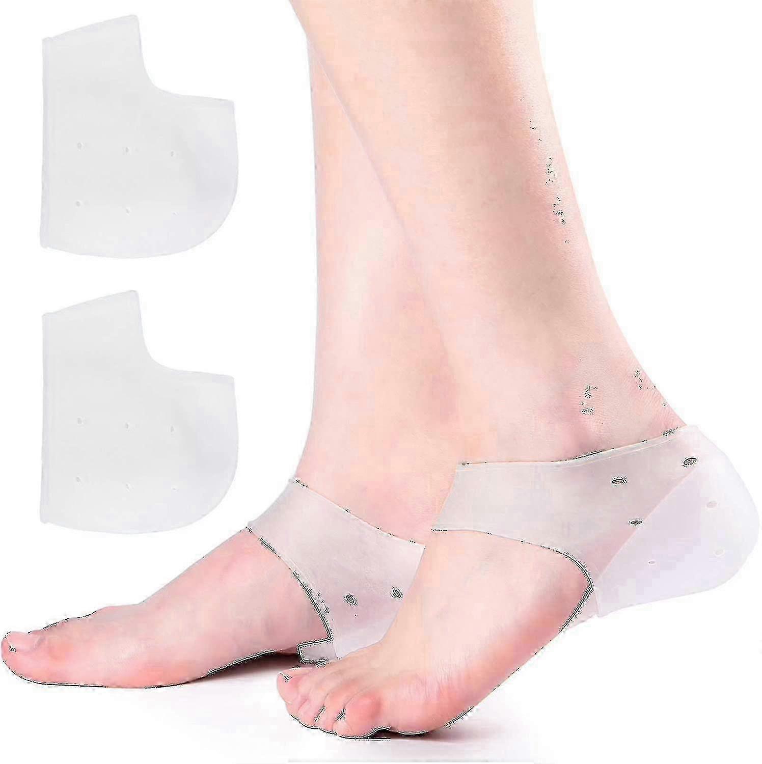 Height Increasing Insoles with 1.5CM Invisible Heel Lift for Discreet Footwear Enhancement