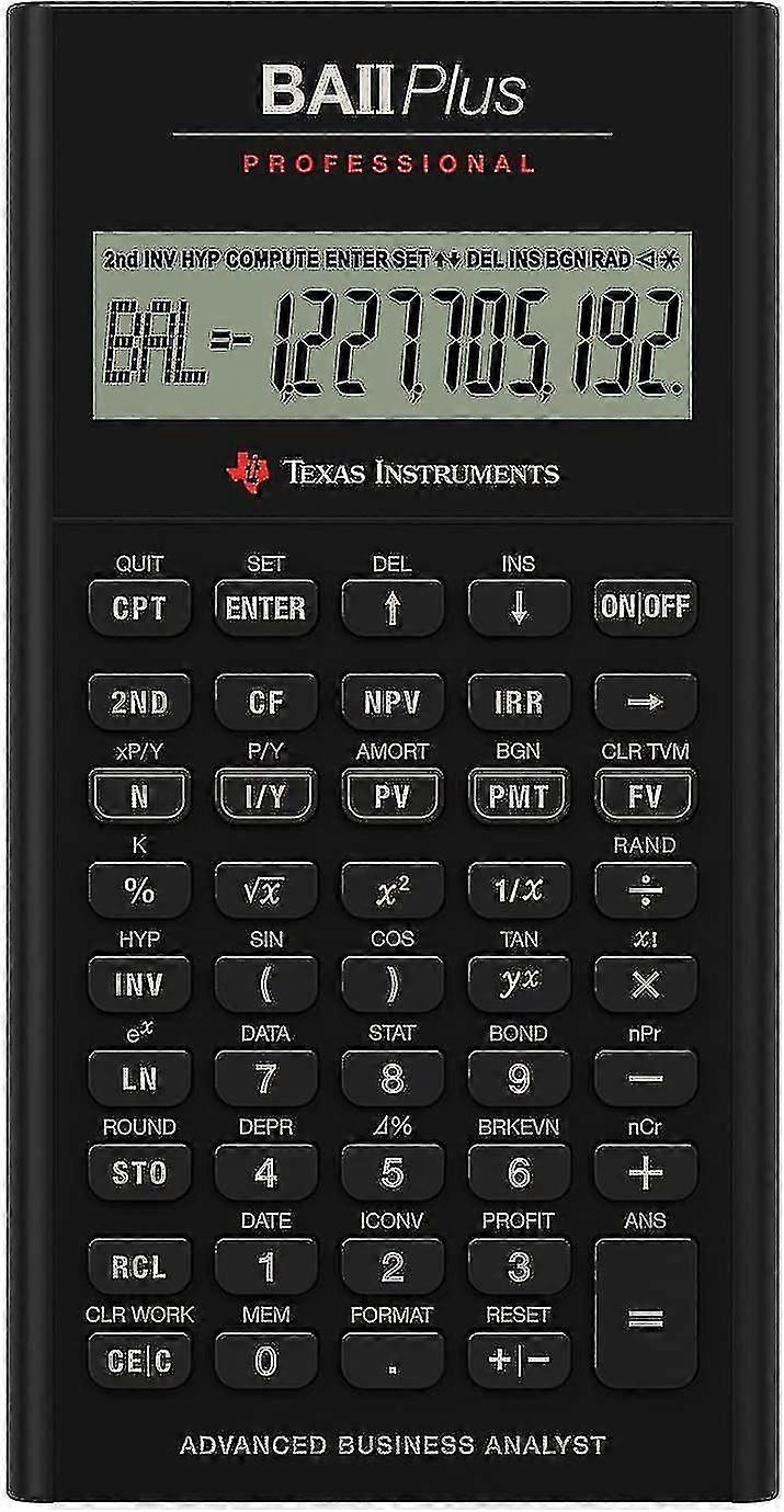 Calculadora financiera profesional
