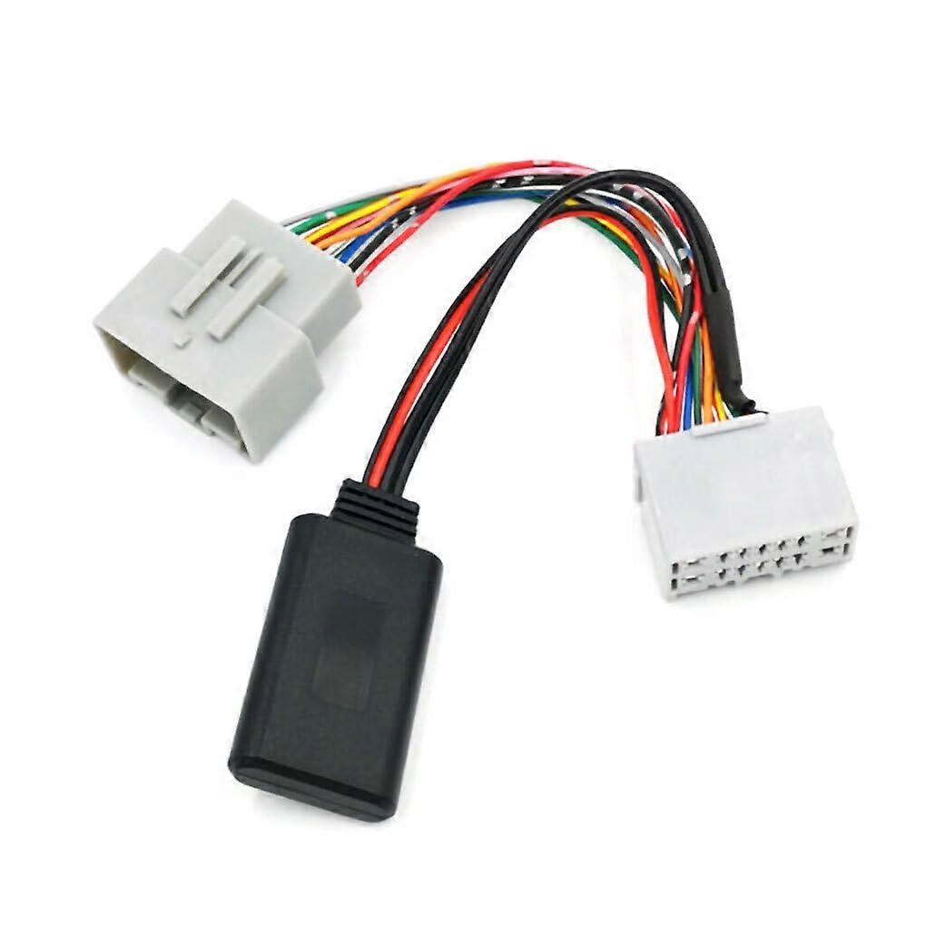 Easy To Car Audio Receiver For C30 C70 S40 S60 for AUX IN Bluetooth Adapter V40 V50 V70 XC70 XC90 Receiver Adapter ABS