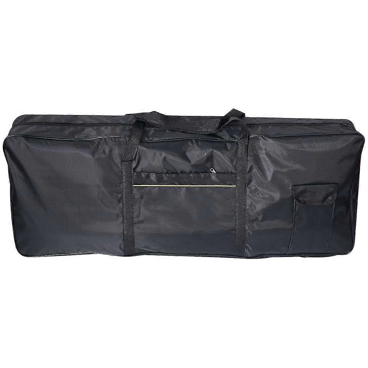 Portable 61 Key Electronic Piano Keyboard Bag Carrying Bag Storage Holder Case 600D Cloth