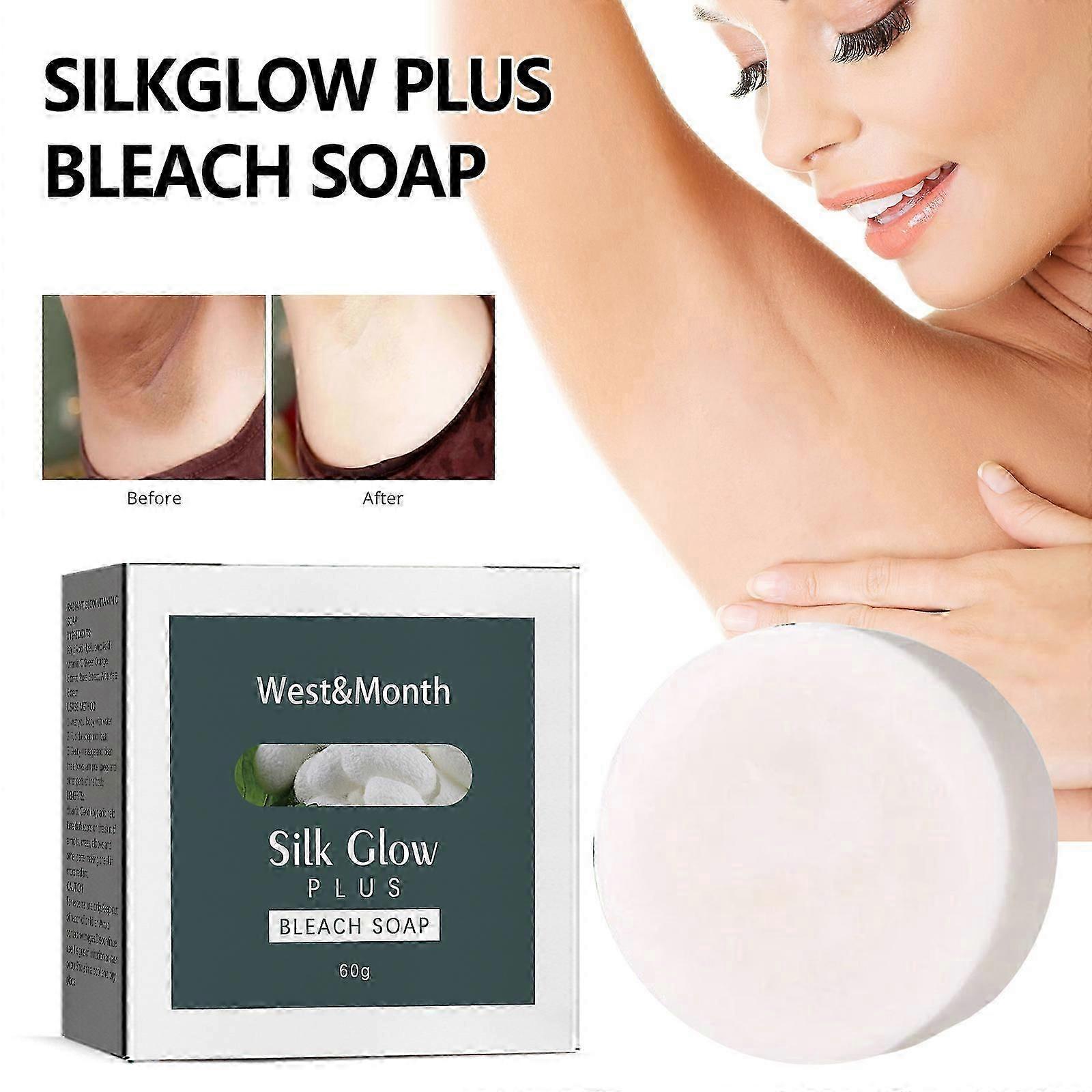 West&Montreal Whitening Soap Brightens Skin, Cleansing and Moisturizing Bath Soap