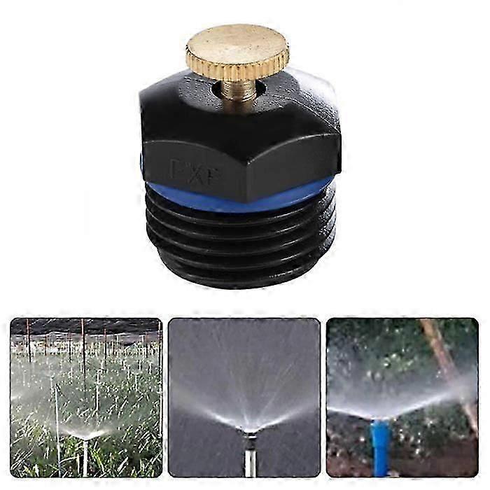 Watering Nozzle, 10Pcs 1/2' DN15 Micro Garden Irrigation Adjustable Micro Micro Sprinkler Nozzle