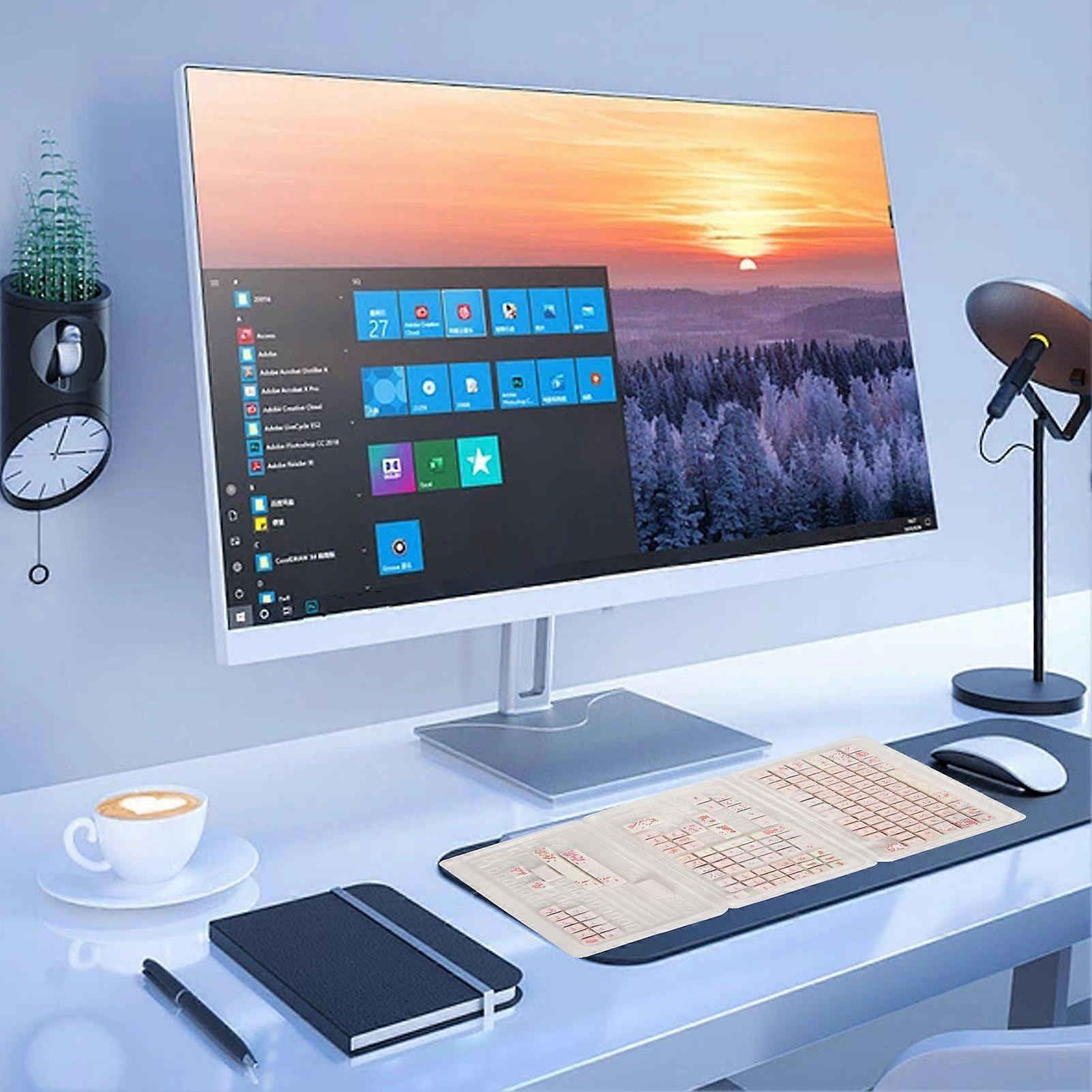 PBT 148-Key Ergonomic MDA Height Dye Sublimation Keycaps Set