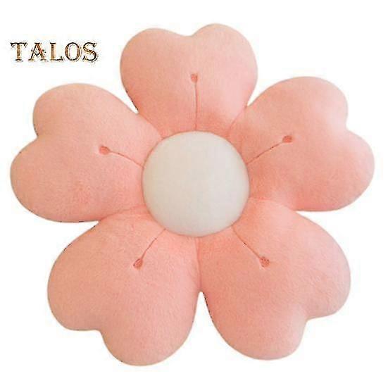 Throw Pillow Wear Resistant Washable Non-Fading Aesthetic Flower Shaped Floor Pillow Decorative Cushion Sofa Couch Decor