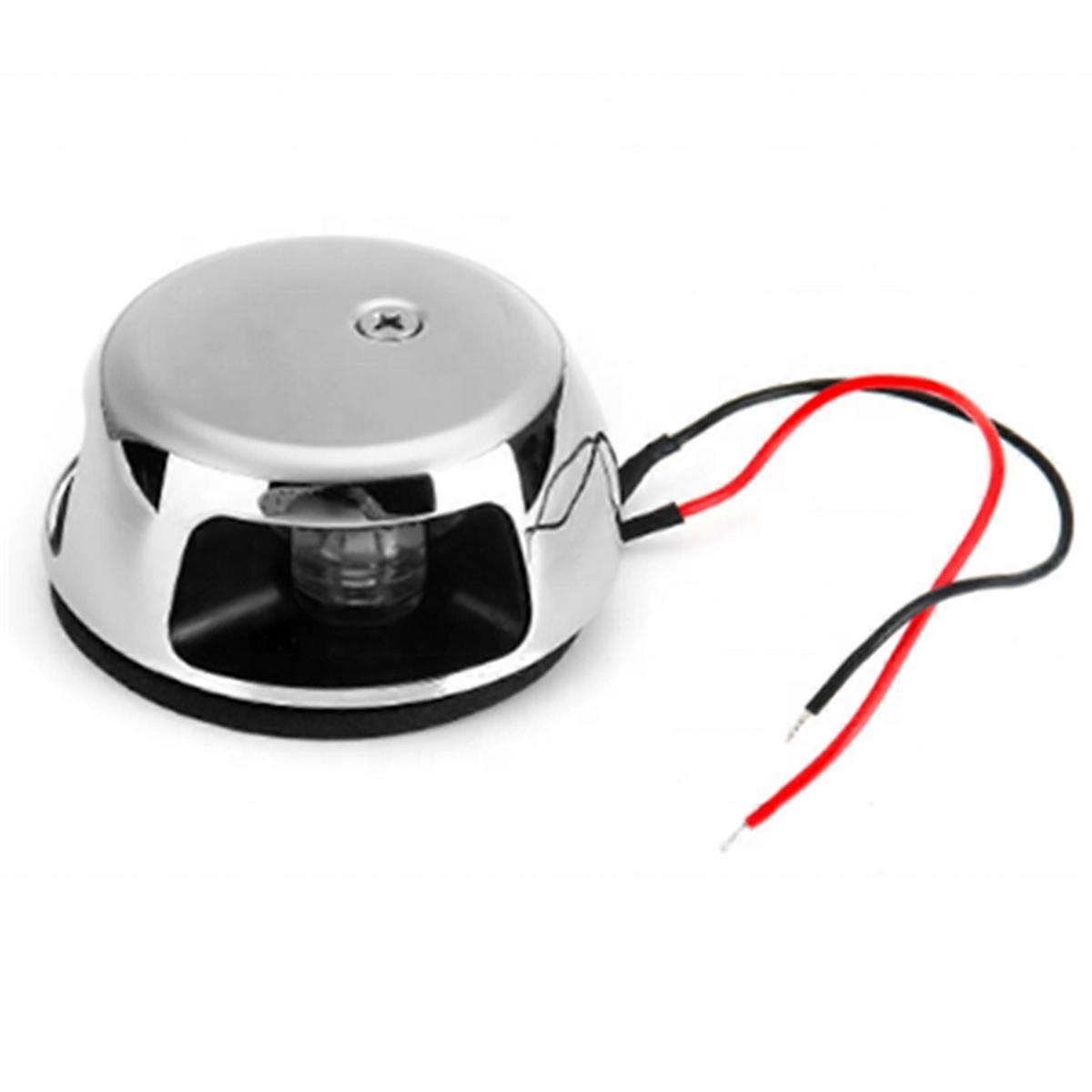 Marine LED Navigation Light Red Green Stainless Steel Side Lights Horizontal Mount 12V for Pontoon and Small Boat
