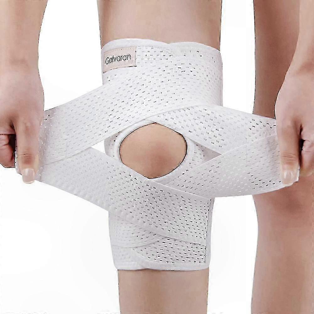 Supportive Knee Brace with Stabilizers for Meniscus, ACL, MCL and Arthritis Relief - Comfortable Breathable Fit