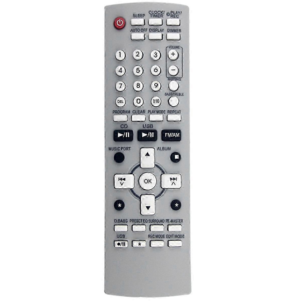 Replace N2QAYB000258 Remote Control for DVD Player