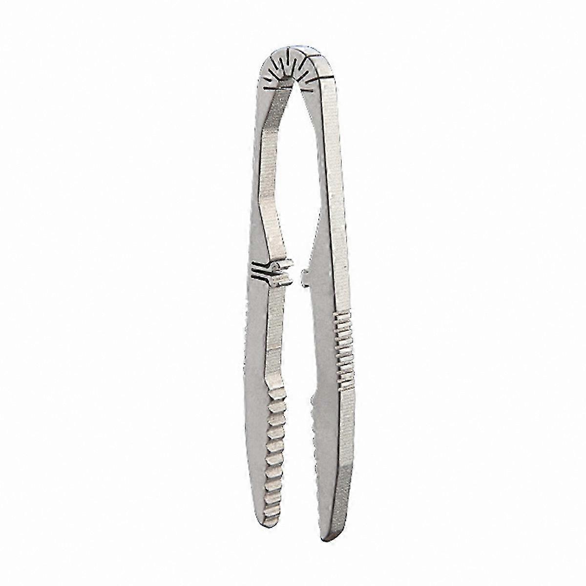Titanium Alloy Tweezers with Snap Lock and Multifunctional Buckle Design