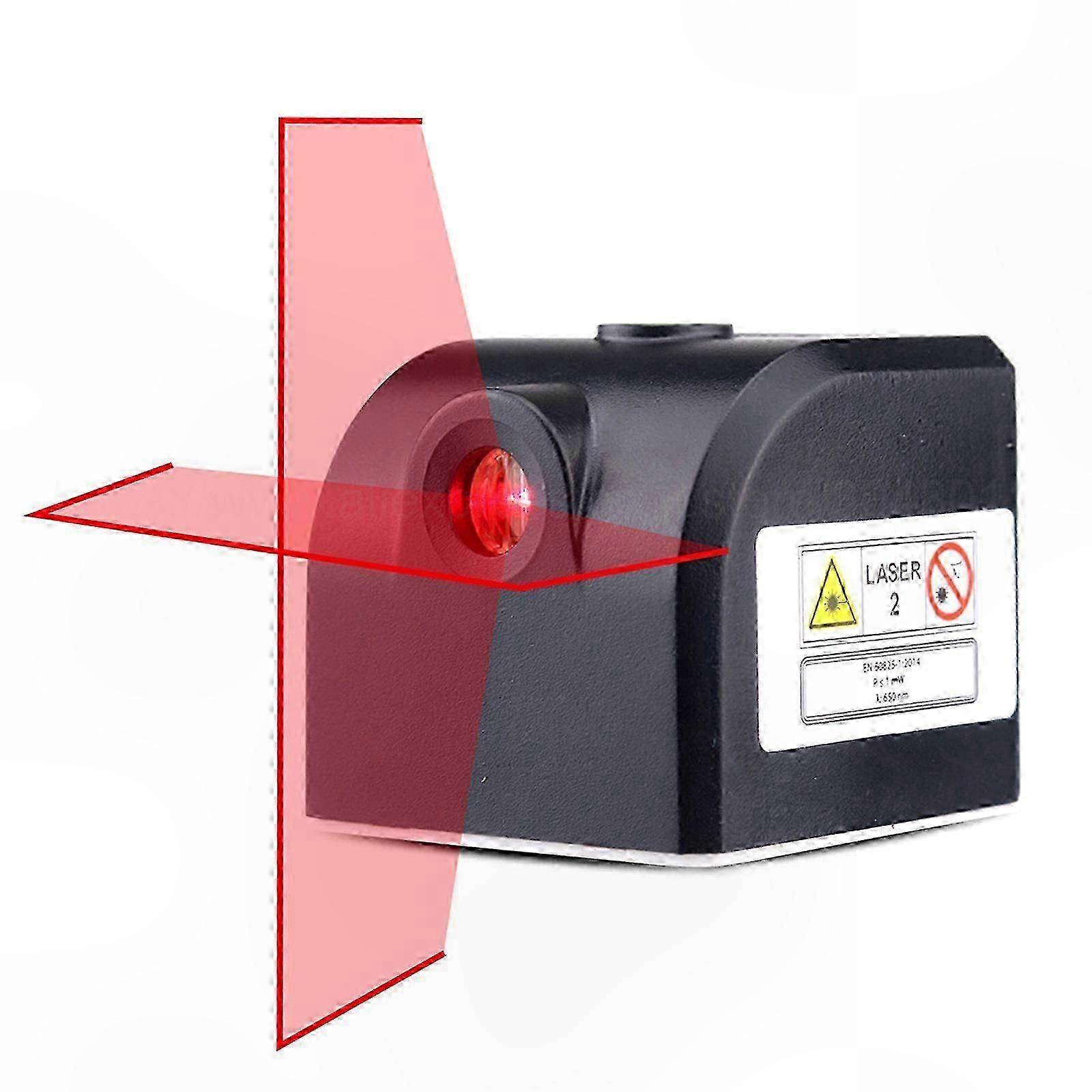 2-Line Mini Laser Level with Horizontal and Vertical Cross Projection