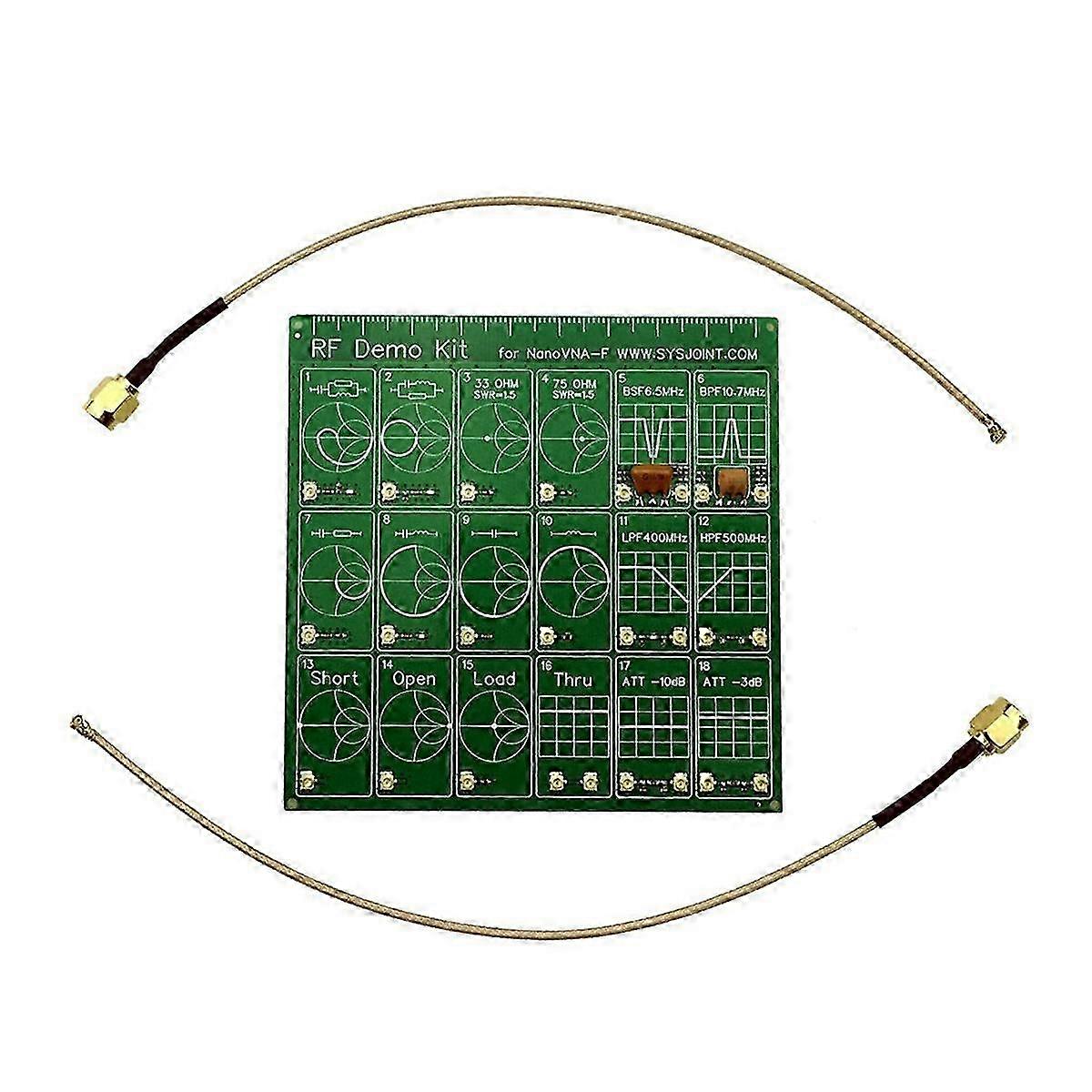 RF Demo Kit with HAM Vector Network Test for RF Test Board - Comprehensive Testing Solution