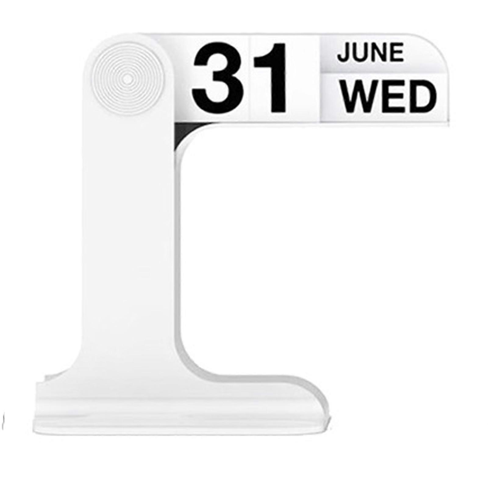 Creative Desktop Ornament Clear Schedules For Better Time Management. Flip Page Ornament Calendar