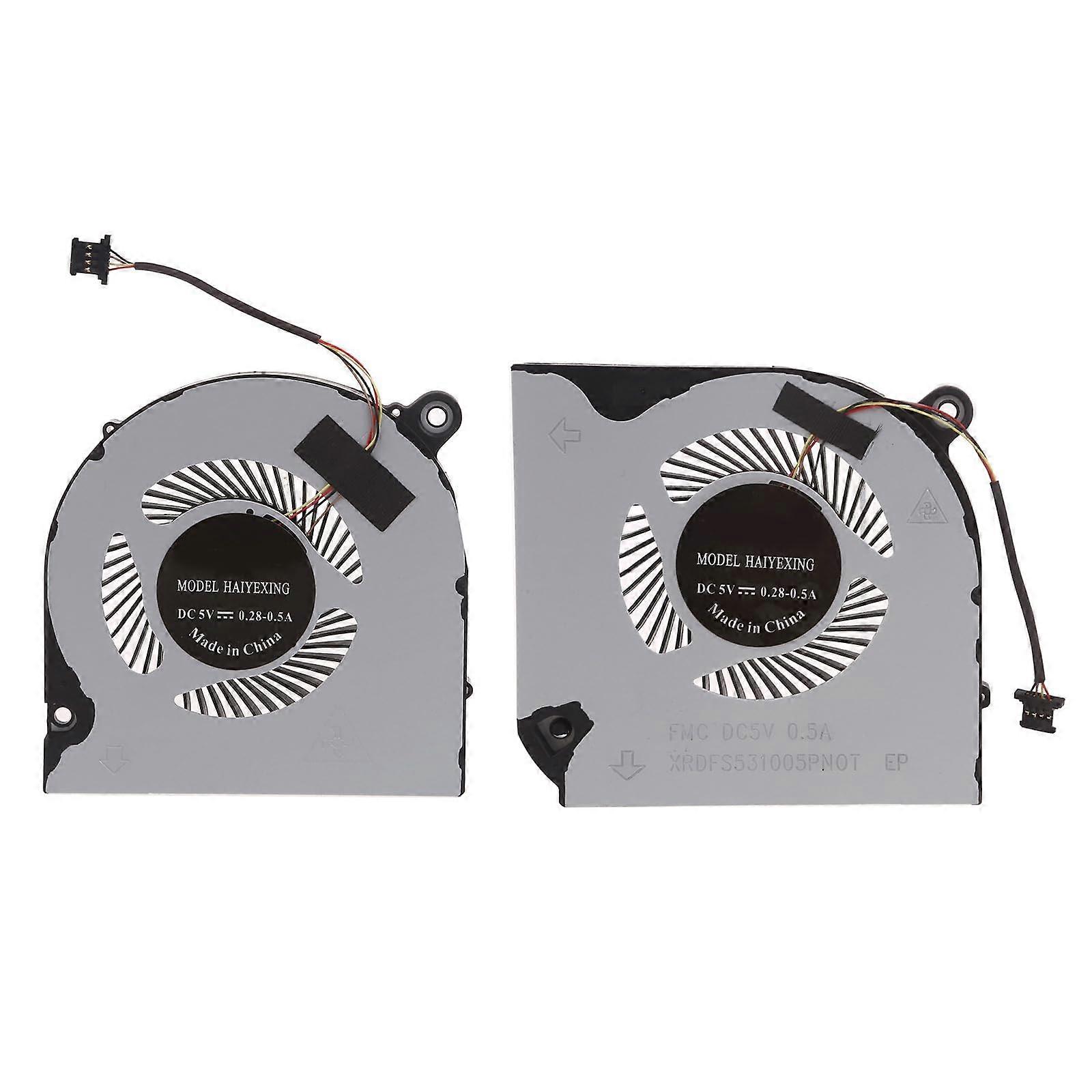 CPU GPU Radiator 4Pin 4Wire Laptop Cooling Fan For Acer Nitro 5 AN51554 AN51543 AN51554728C