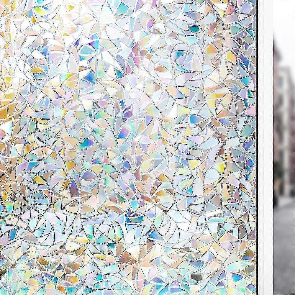 3D Rainbow Window Film Window Sticker (30x300cm)