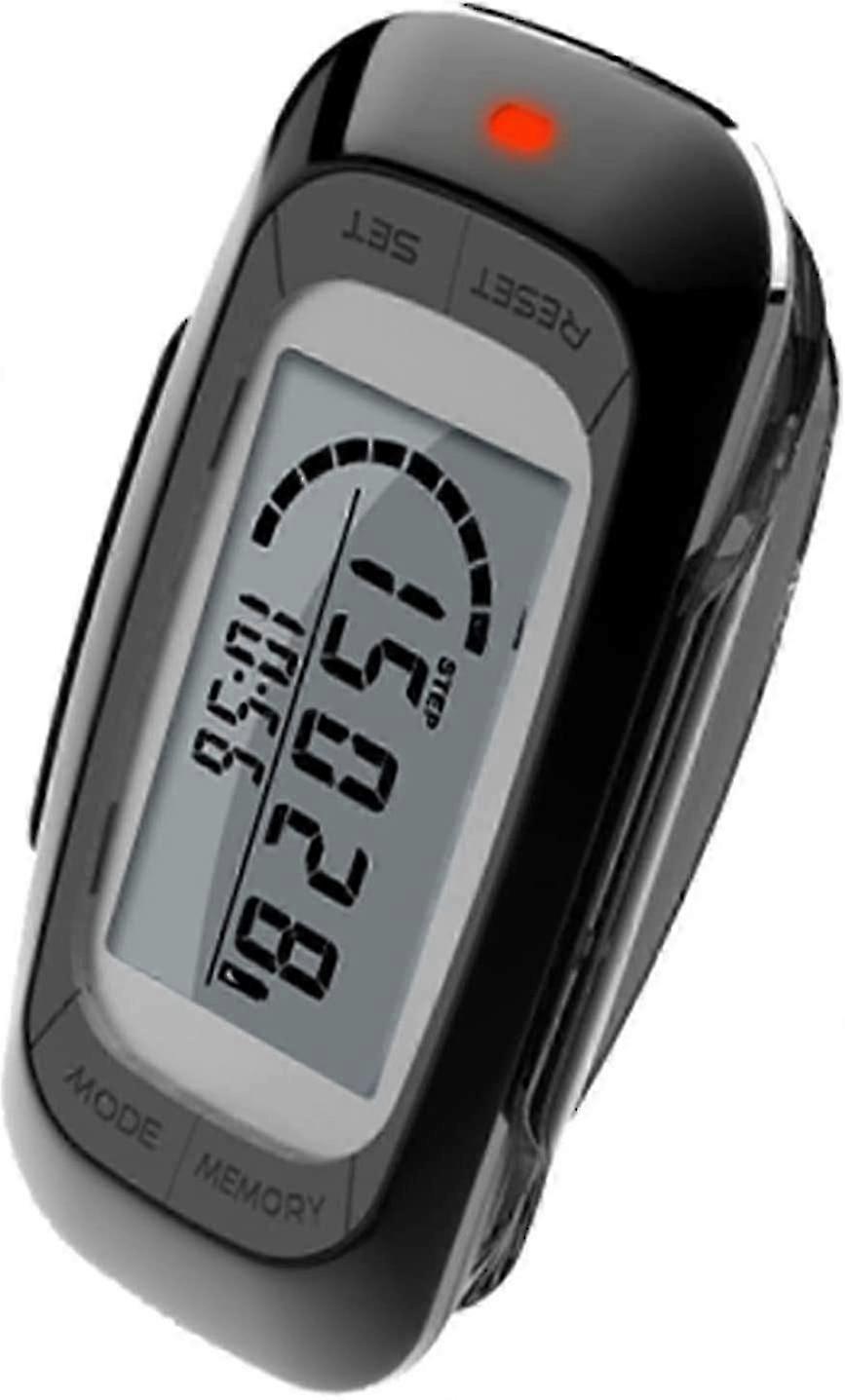 2024 Walking Pedometer - Track Steps, Mileage, Calories And Active Time Pedometer Clip For