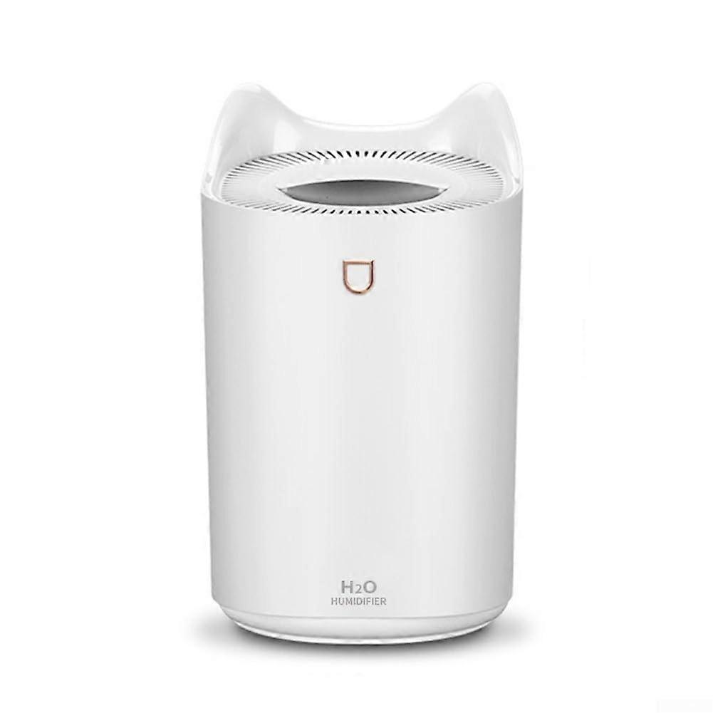 Compact 2L Humidifier With Auto Shut Off, White, 2L Capacity, Desktop Home Use