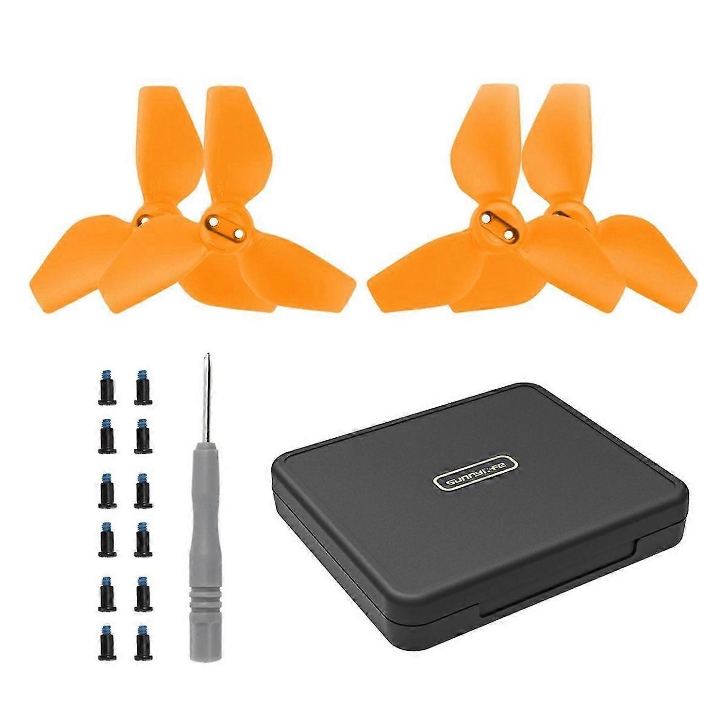 Sunnylife for DJI Neo Color Propeller Blade Propeller Storage Box C