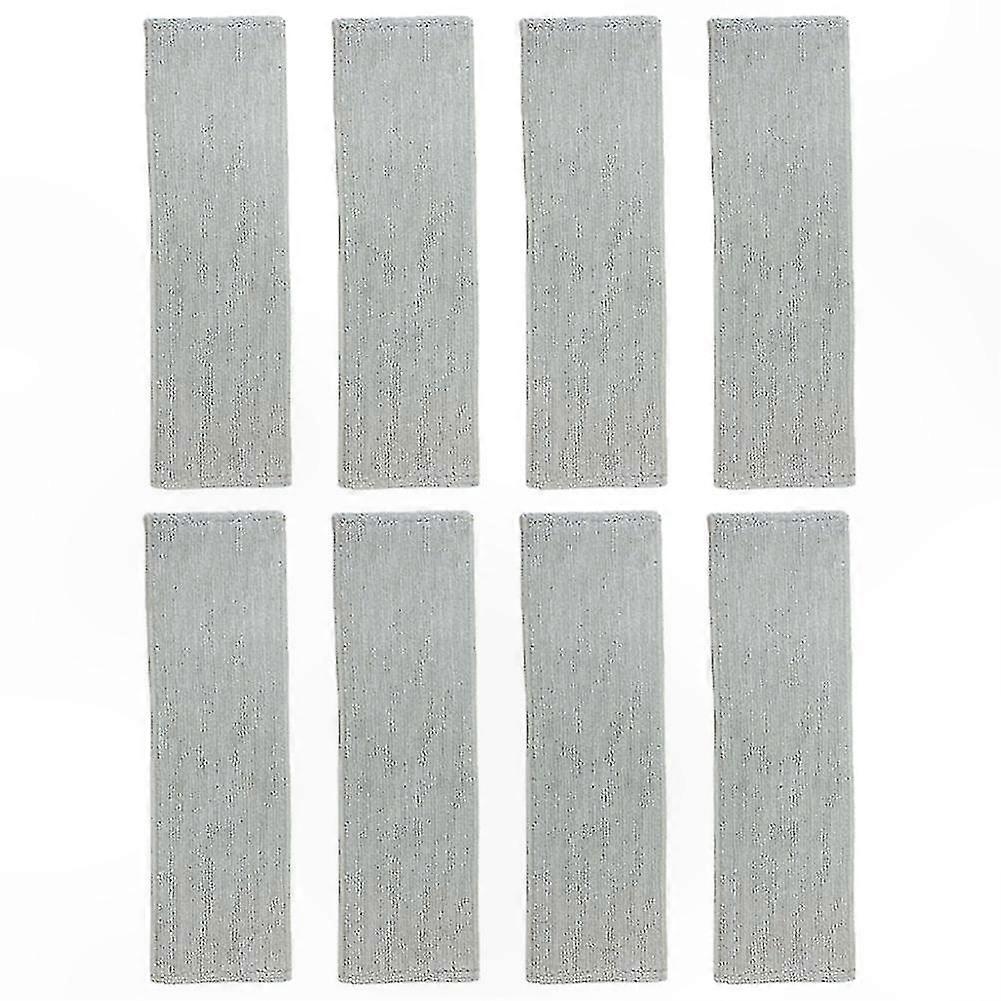 Microfiber Cleaning Mop Pads Replacement Set for Household Use 8 Pieces