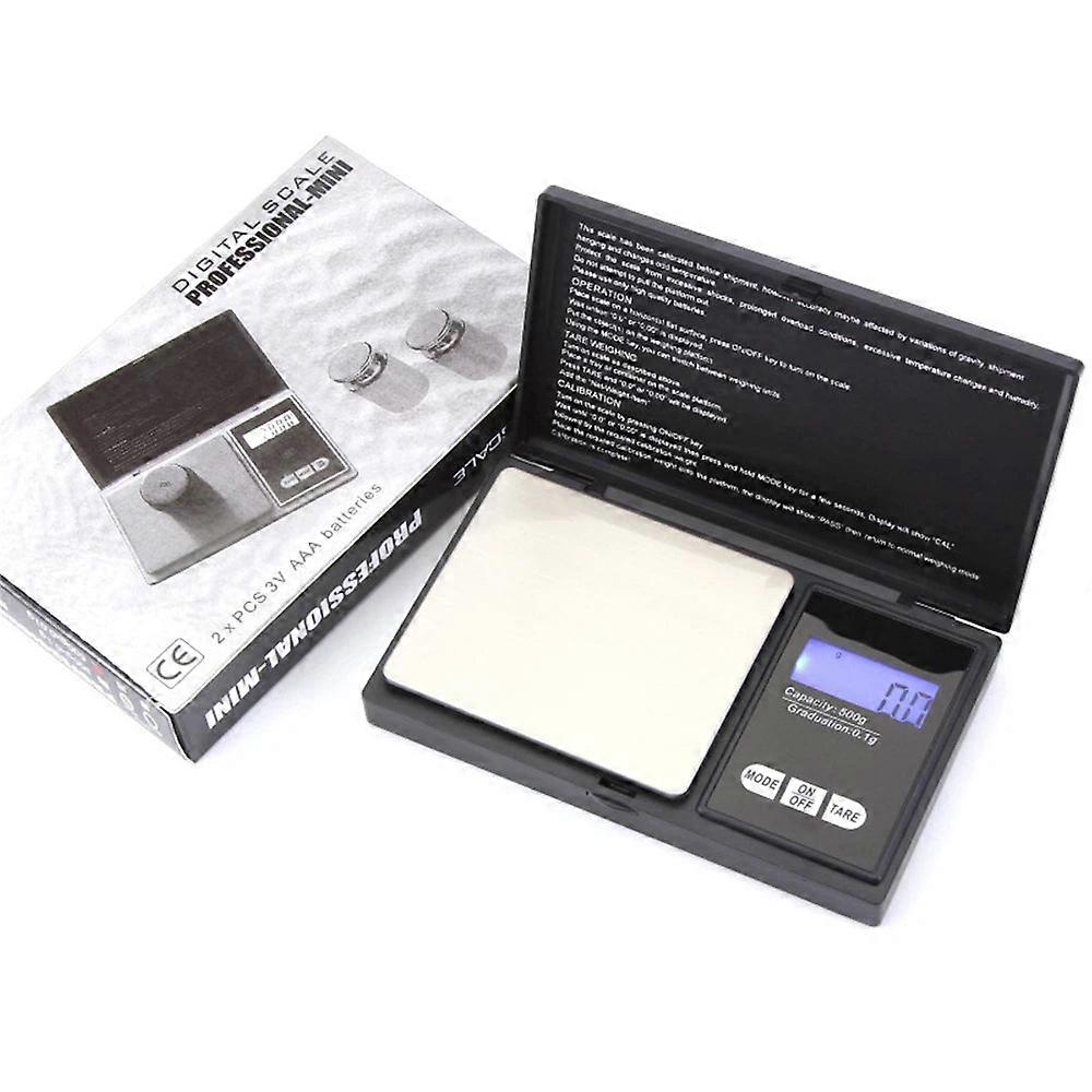 Mini Jewelry Pocket Scale 0.01g Digital Stainless Steel Portable Balance (4 Sizes Available)