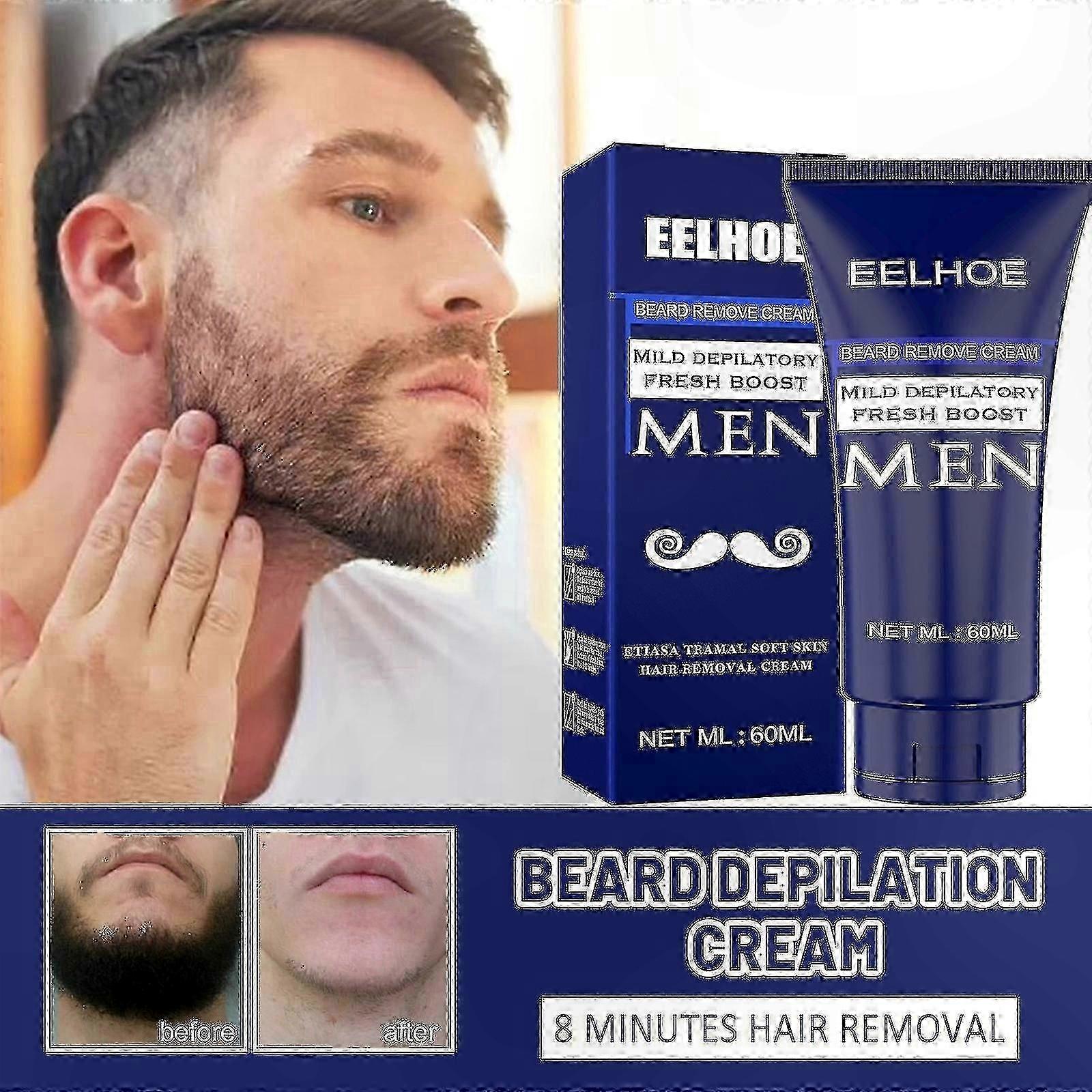 Épilateur pour le visage et le corps - 60ml Formule douce pour la peau pour plus de douceur