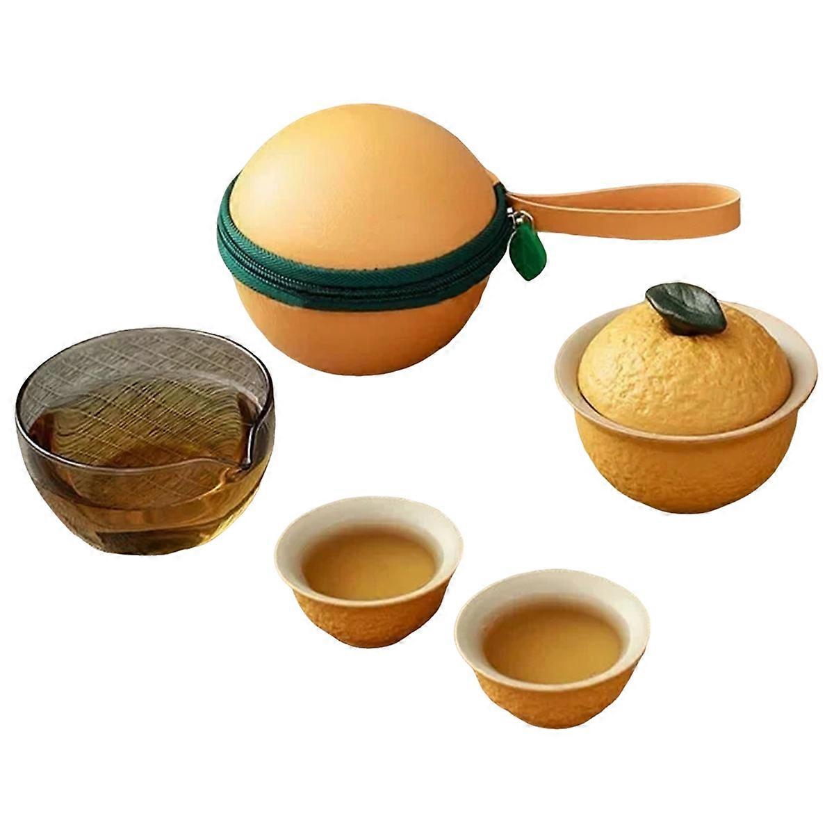 Customize Chinese Tea Set Ceramic Portable
