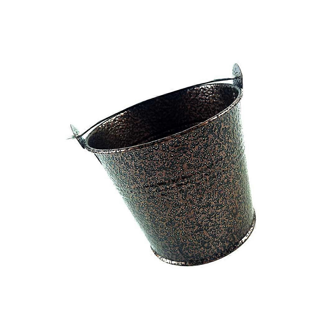 Stainless Steel Fries Bucket for Holding Fries with Handle in Multi Color