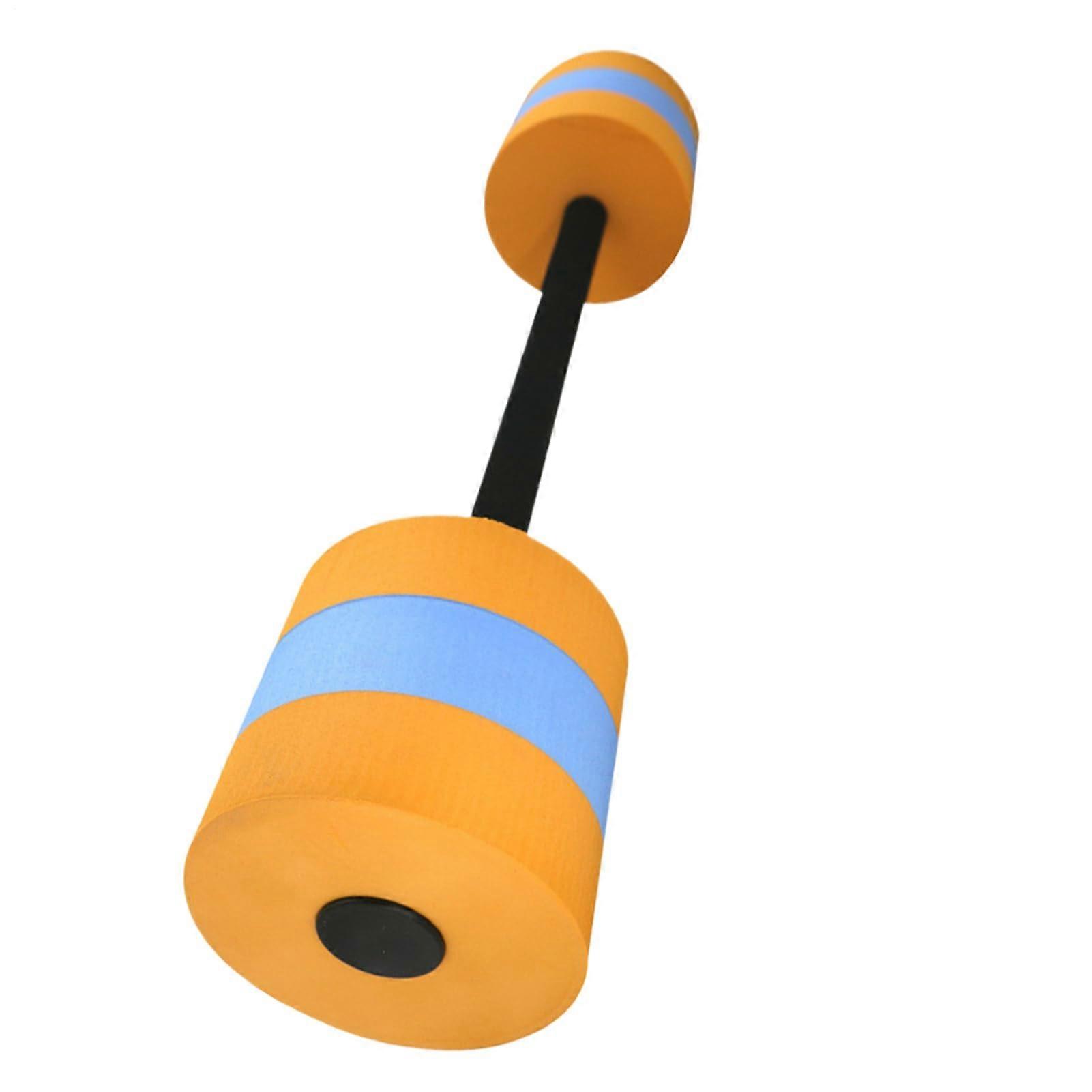 Water Dumbbells For Pool Exercises, Lightweight Aquatic Fitness Bars, Orange, Postnatal Recovery, Muscle Training