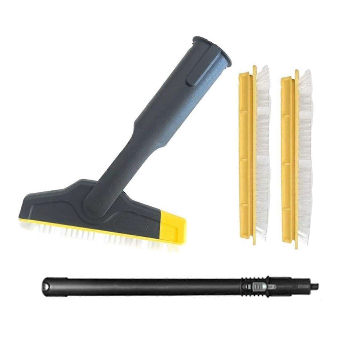 For SC1 SC2 SC3 SC4 SC5 2.863-334.0 Steam Brush Crevice Nozzle Brush XXL Model and Extension Rod Se