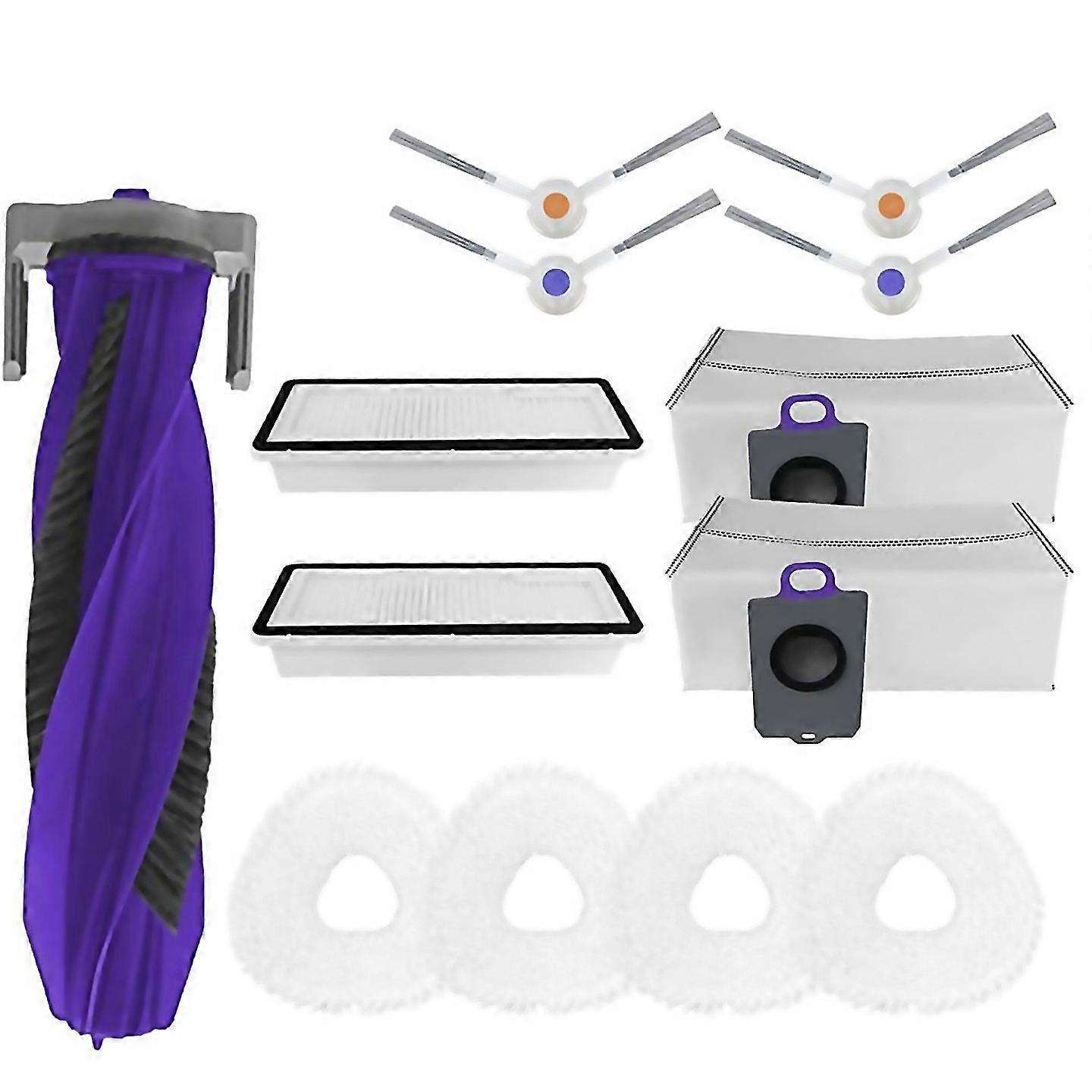 For Main Side Brush Hepa Filter Mop Rag Dust Bag Parts