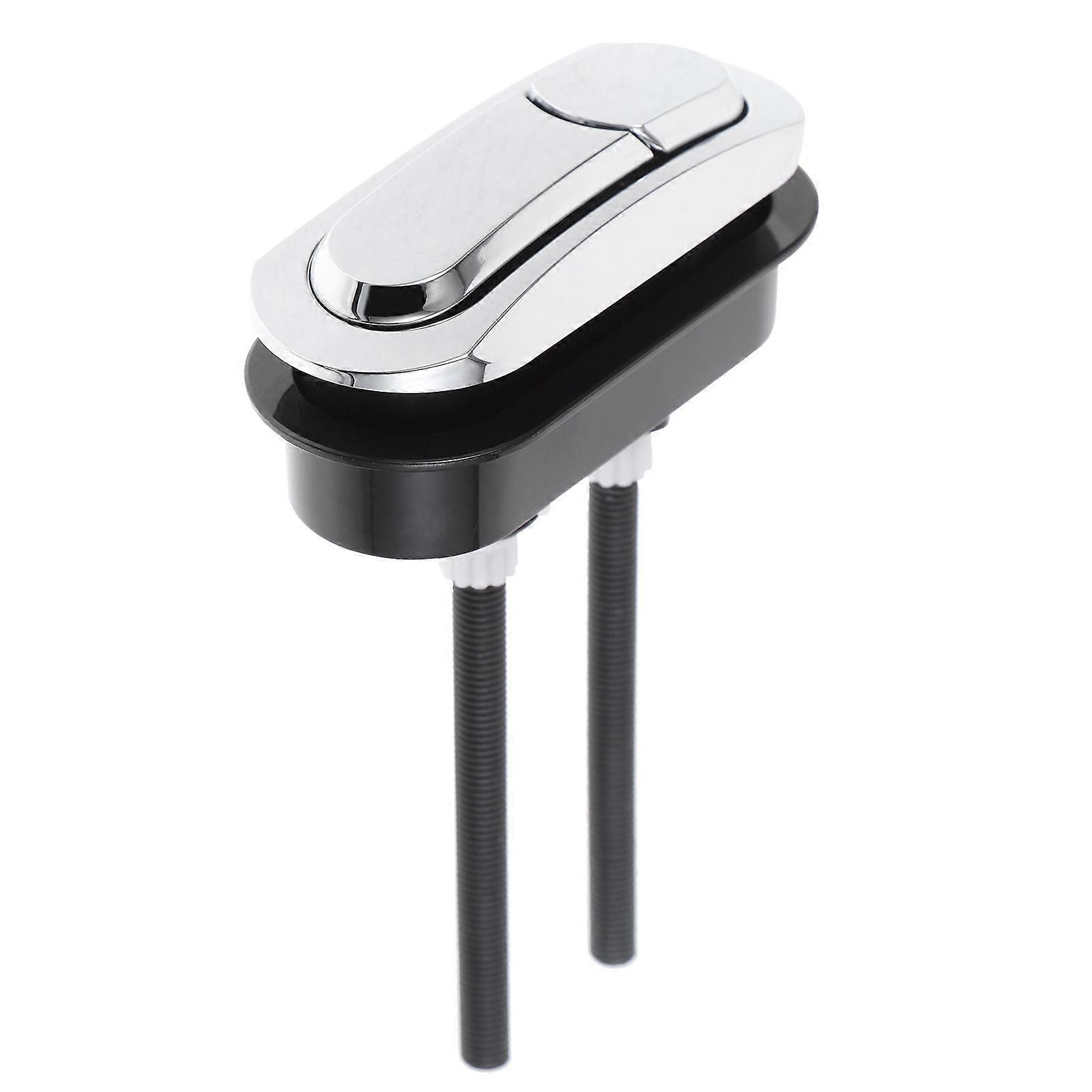 Dual Flush Toilet Button Oval Shape Toilet Replacement Button Push Replacement Parts