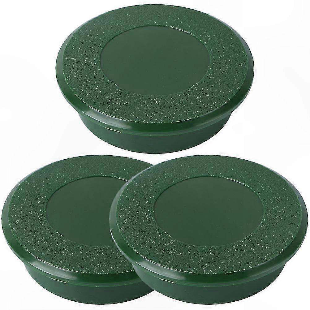3-Pack Lightweight Golf Hole Covers for Training and Course Maintenance