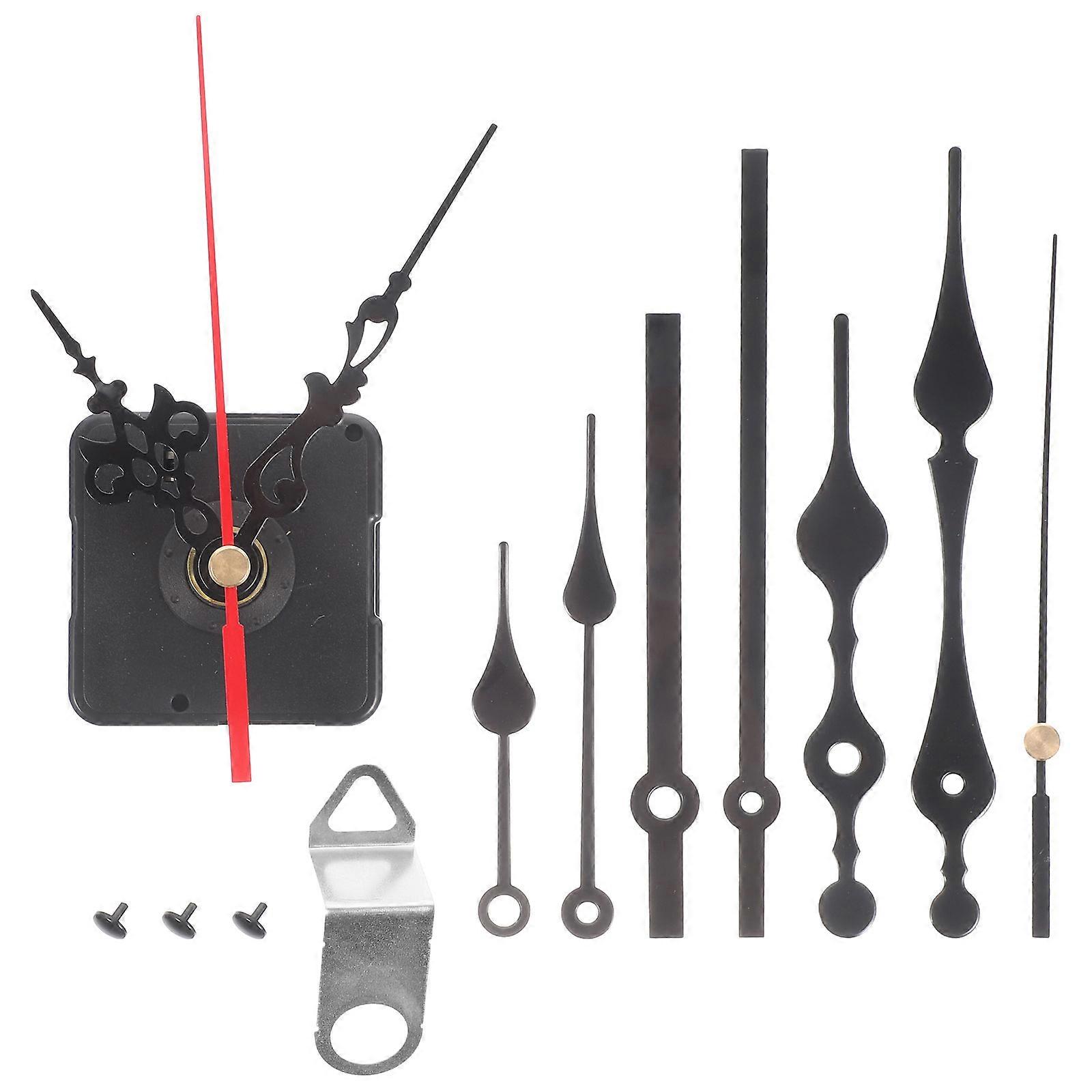 Clock Mechanism Kit for DIY Clock Movement 12Sets Replacement Parts