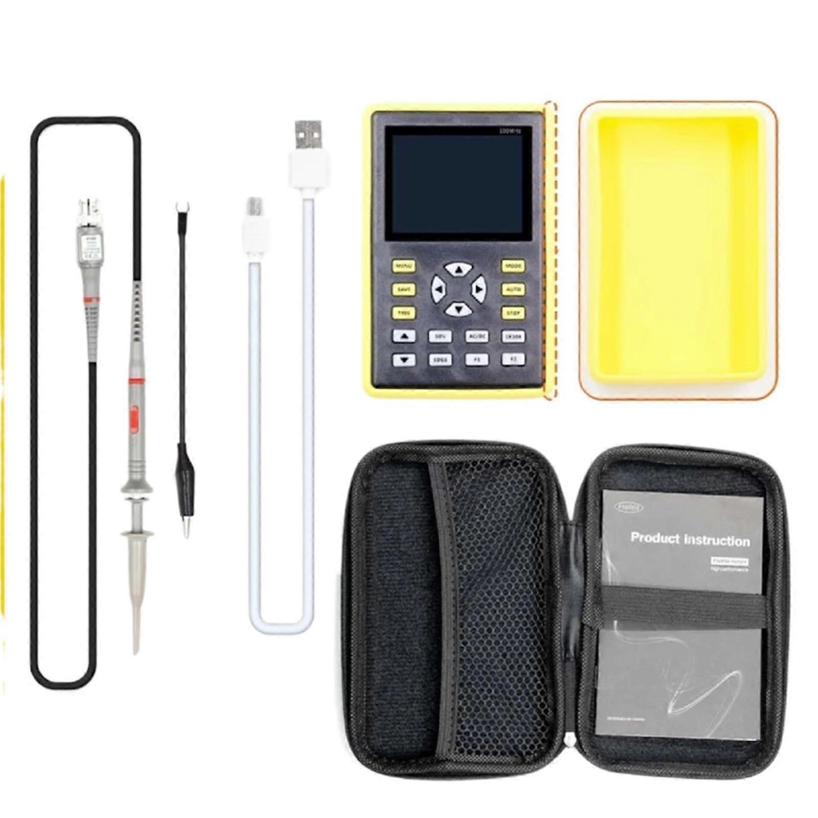 5012H Handheld Digital Oscilloscope 500MS/s Sampling Rate 10MHz Bandwidth 2.4 Inch Display Waveform Storage