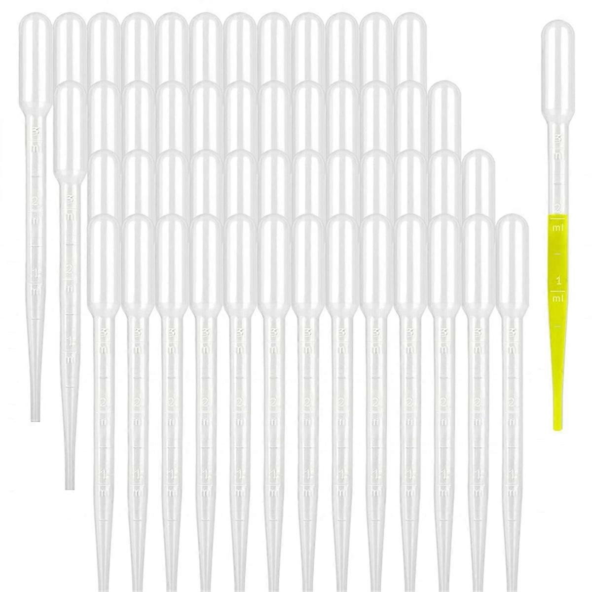 3ML Dropper Pipettes Plastic Transfer Pipette for Lab Science,500PCS