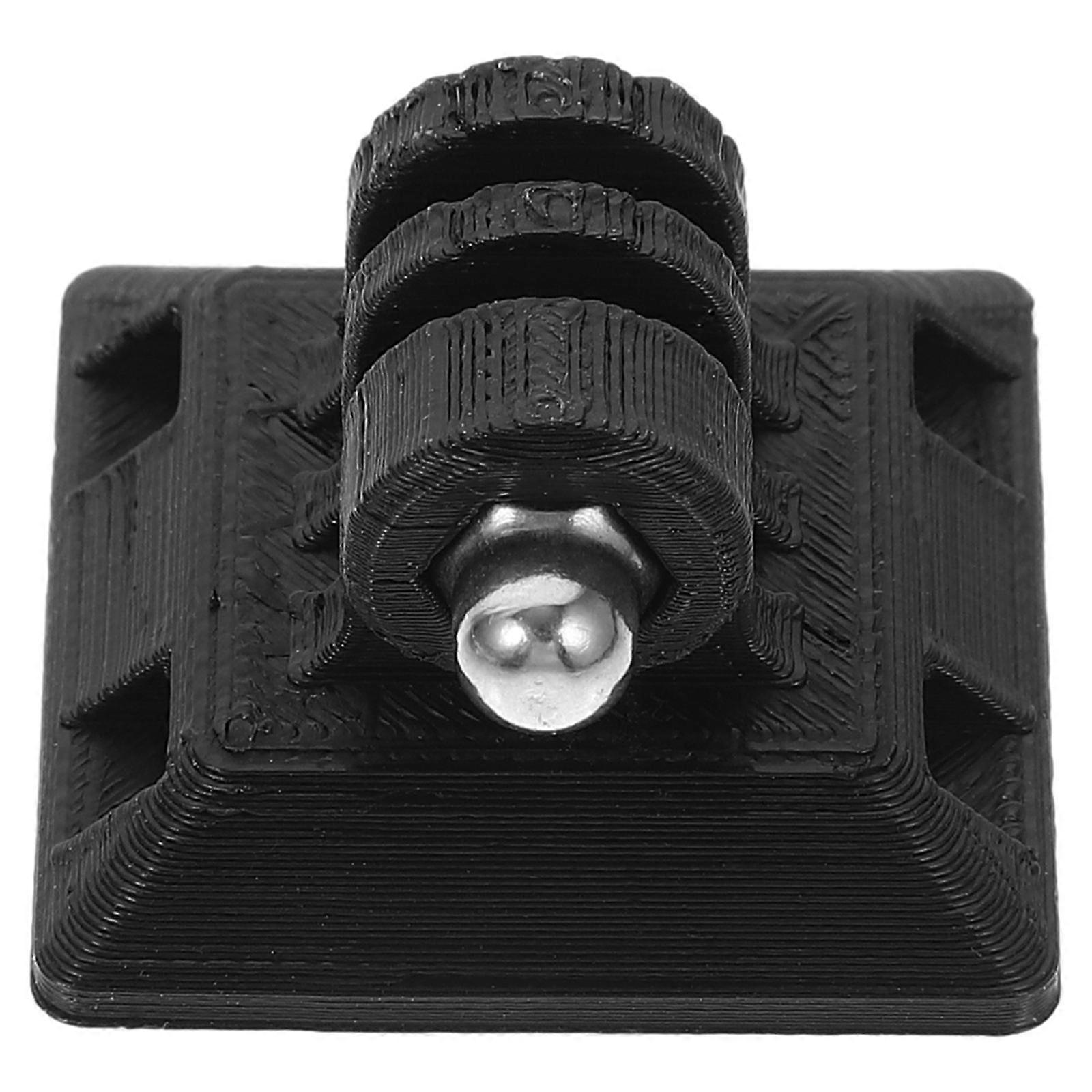 3Pcs Action Camera Clip Quick Release Mount For Camera Tripod 3.8X3.8X2.5CM Black Designed For Photographers Stable Support